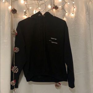 Boohoo black hoodie